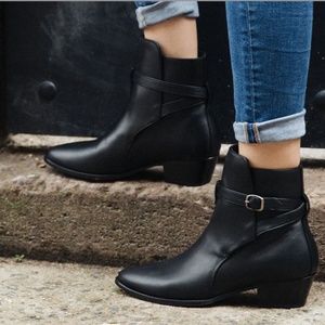 Thursday Boot Company Rogue boots, black leather, size 5.5